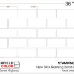 Butterfield Color New Brick Running Bond Concrete Stamp