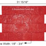 Butterfield Color Mayan Cobblestone Concrete Stamp