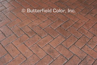 Butterfield Color Pennsylvania Avenue Herringbone Brick Stamp