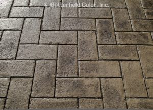 Butterfield Color Granite Herringbone Concrete Stamp