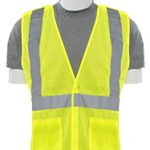 ERB S320 Safety Vest Hi-Viz Lime