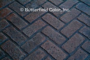 Butterfield Color Old Chicago Herringbone Brick Stamp