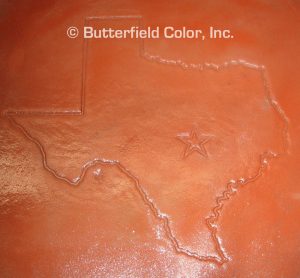 Butterfield Color Texas State with Star Mat