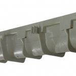 NDS 6.35" Deep Neutral Dura Slope Channel Drain