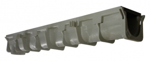 NDS 4.34" Deep Neutral Dura Slope Channel Drain