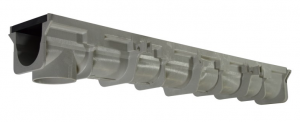 NDS 3.99" Deep Neutral Dura Slope Channel Drain