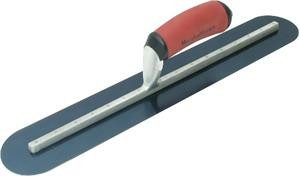 Marshalltown Fully Rounded BS Finishing Trowel with Curved DuraSoft Handle