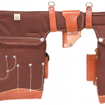 Occidental Leather Adjust-To-Fit Fat Lip Tool Bag Set - Cafe