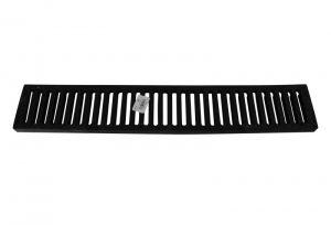 NDS 2' Spee-D Channel Drain Grate, Black