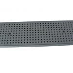 NDS 2' Ss Dura Slope Trench Drain Grate – Stainless Steel Perforated