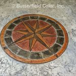 Butterfield Color 48″ Compass Rose Mat