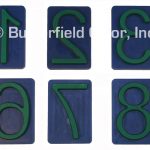 Butterfield Color Set Of Numbers 0-9
