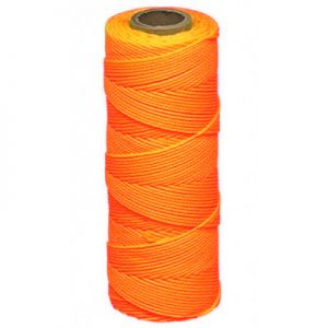 Stringliner Mason String Line Replacement Roll - Fluorescent Orange