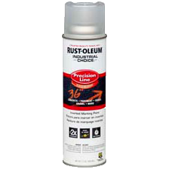 Rust-Oleum Industrial Choice SB Precision Line Marking Paint, Clear